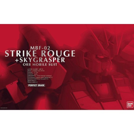 Model - Perfect Grade - Gundam - Strike Rouge SG + Sky Grasper