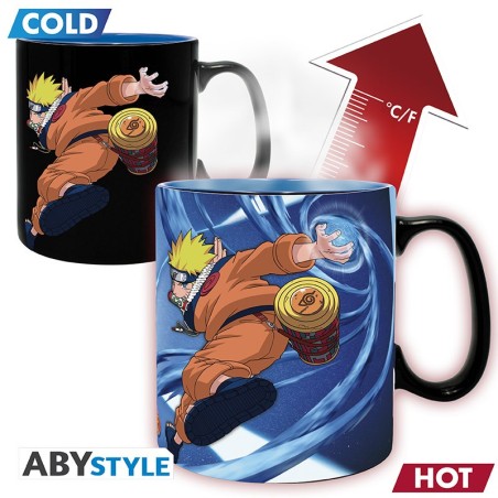 Mug - Thermal - Naruto - Naruto & Sasuke