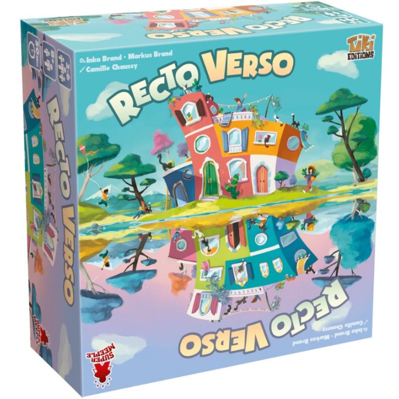 Jeu de plateau - Coopératif - Recto Verso