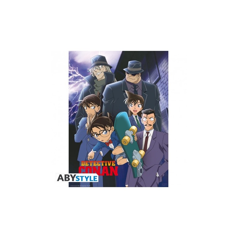 Poster - À plat - Détective Conan - Groupe