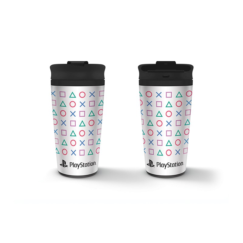 Mug de Voyage - Isotherme  - Playstation - Playstation pad Symbols