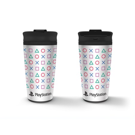 Mug de Voyage - Isotherme  - Playstation - Playstation pad Symbols