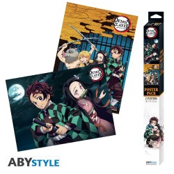 Poster - Set of 2 - Demon Slayer - Team & Duo