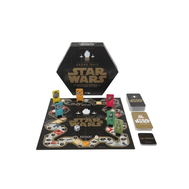 Quiz - Familial - Cartes - Casse Tête/Réflexion - Star Wars - Le Grand Quiz - Star Wars