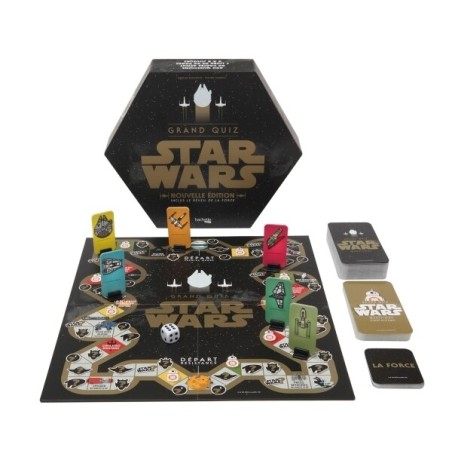 Quiz - Familial - Cartes - Casse Tête/Réflexion - Star Wars - Le Grand Quiz - Star Wars