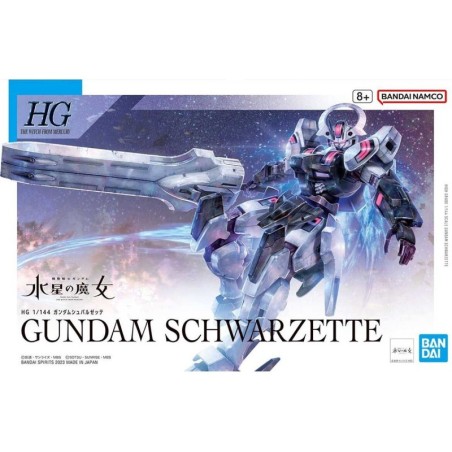 Maquette - High Grade - Gundam - Schwarzette - The Witch From Mercury