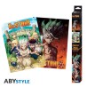 Poster - Pack de 2 - Dr. Stone - Groupe & Artwork