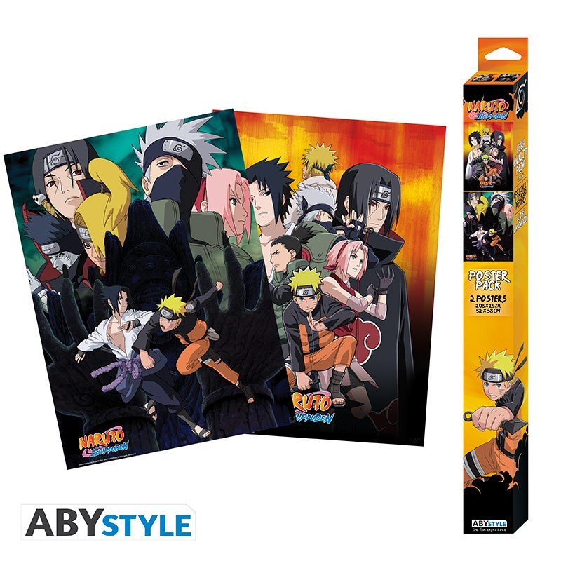 Poster - Set of 2 - Naruto - Ninjas