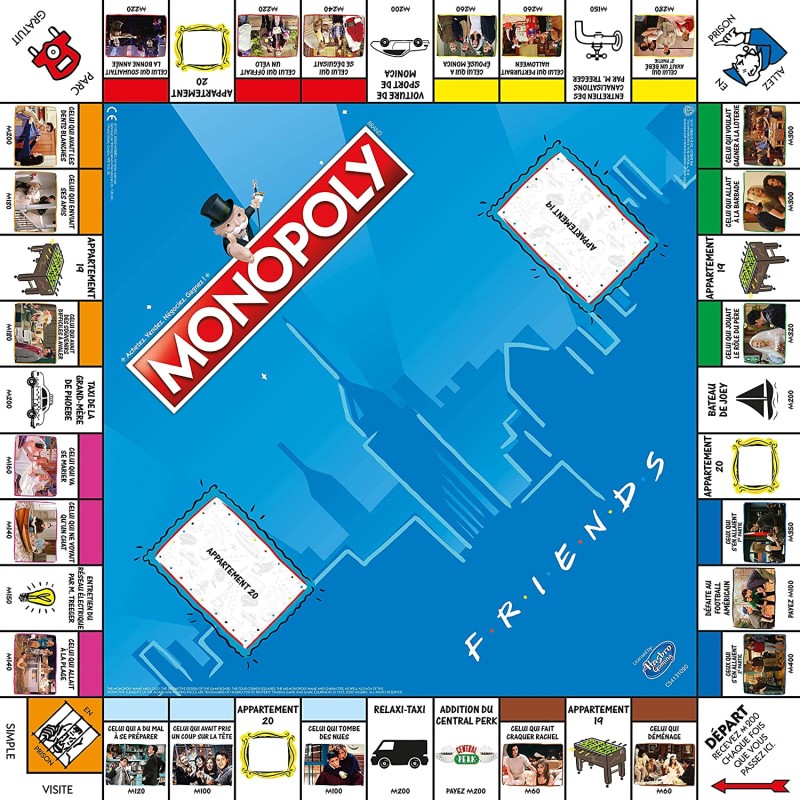 Monopoly - Gestion - Classique - Friends