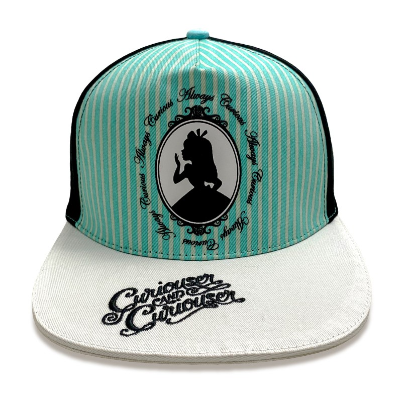Casquette - Snap Back - Alice au Pays des Merveilles - Curiouser