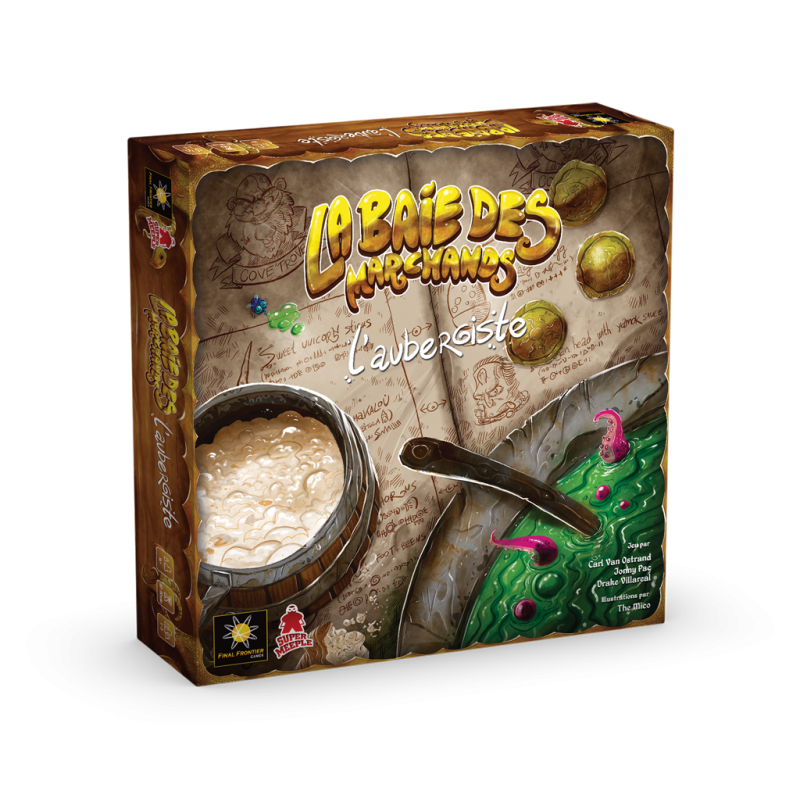 Jeu de plateau - Extension - La Baie des Marchands - L'aubergiste