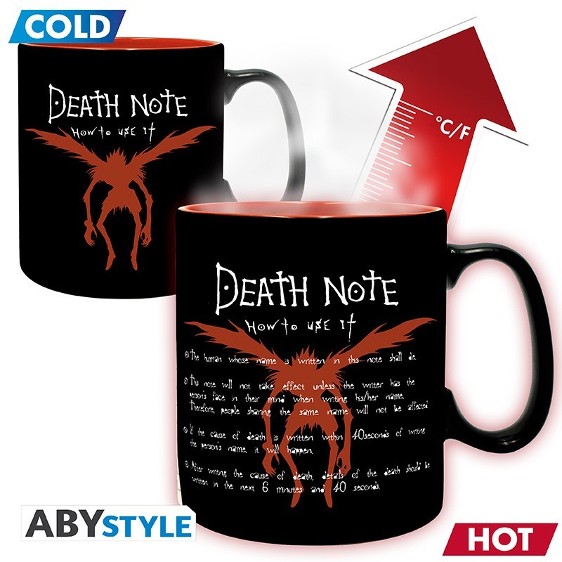 Mug - Thermal - Death Note - Kira & Ryuk