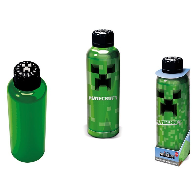 Bouteille - Isotherme  - Minecraft - Creeper