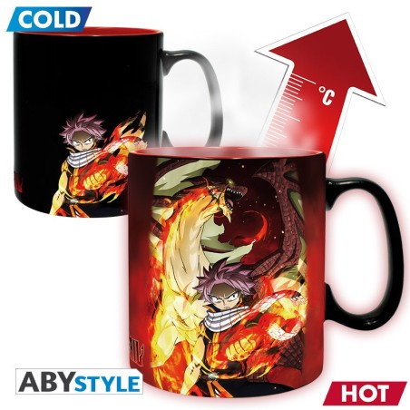 Mug - Thermo-réactif - Fairy Tail - Natsu & Lucy