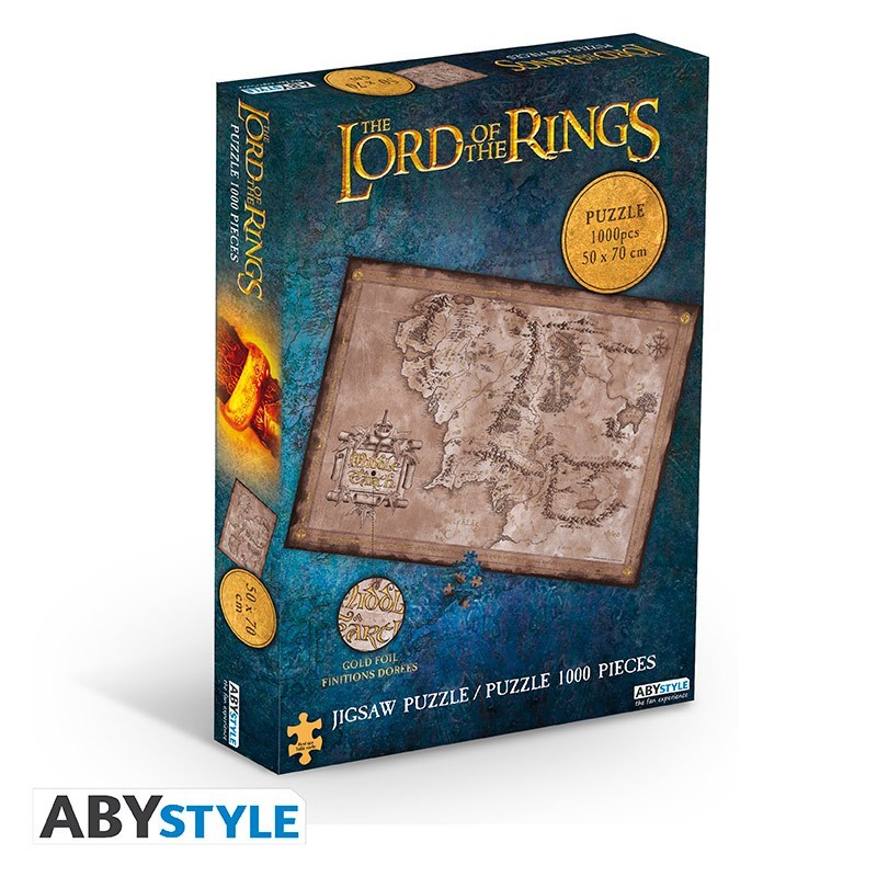 Jigsaw - Puzzle - Language-independent - Lord of the Rings - Middle-earth - 1000 pcs
