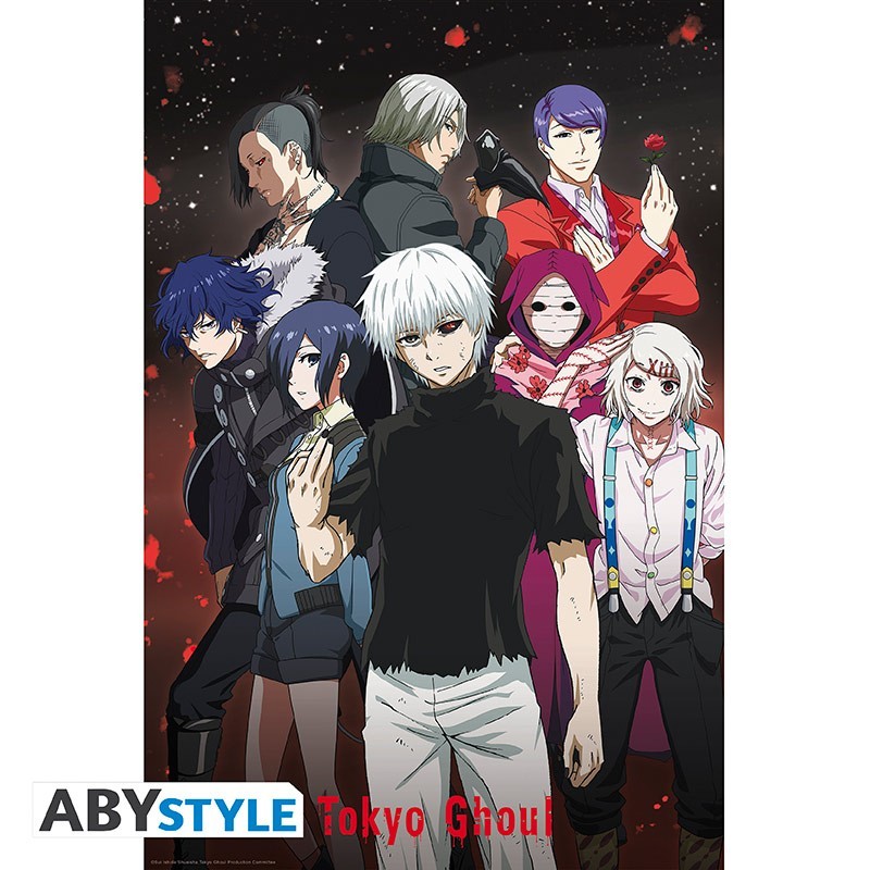 Poster - Roulé et filmé - Tokyo Ghoul - Groupe