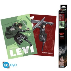 Poster - Pack de 2 - L'Attaque des Titans - Ackermann Set
