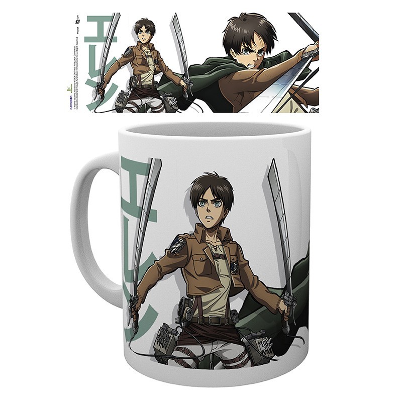 Mug - Subli - L'Attaque des Titans - Eren Duo