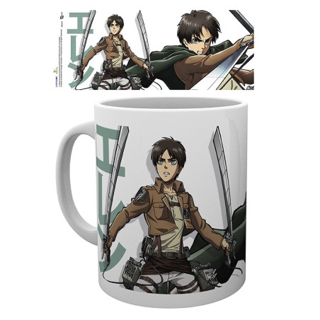 Mug - Subli - L'Attaque des Titans - Eren Duo