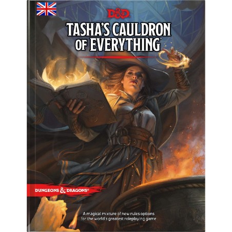 Book - role-playing game - Dungeons & Dragons - Tasha’s Cauldron of Everything