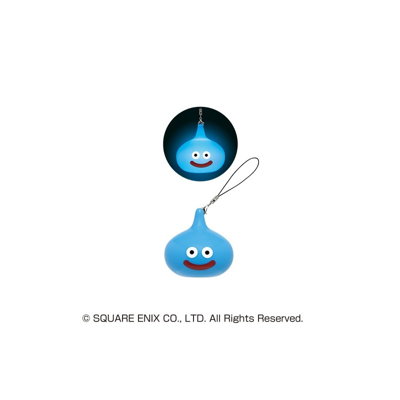 Porte-clefs - Dragon Quest - Blue slime Light Strap