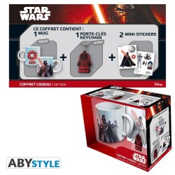 Set - Star Wars - Gift Pack - Mug + Porte-clés PVC + Sticker - Dark Vador