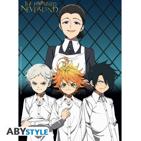 Poster - Flat - The Promised Neverland - Group