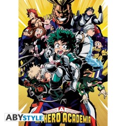 Poster - Roulé et filmé - My Hero Academia - Groupe