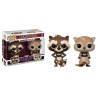 POP - POP Marvel - Les Gardiens de la Galaxie - 2 - Rocket & Lylla