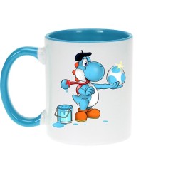 Mug - Mug(s) - Parodie - Yoshi Bleu clair