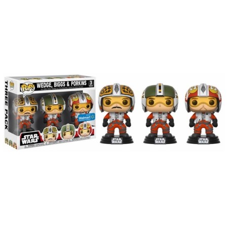 POP - POP Movies - Star Wars - Wedge & Biggs & Porkins