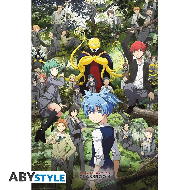 Poster - Rolled and shrink-wrapped - Assassination Classroom - Group