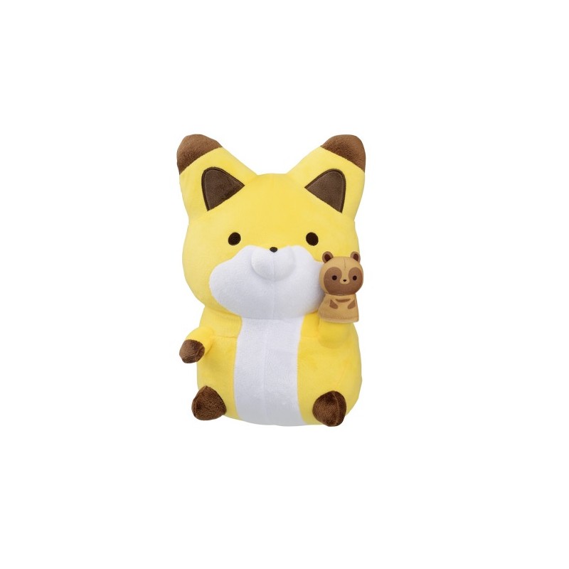 Peluche - Tanuki & Kitsune - Kitsune & little Tanuki