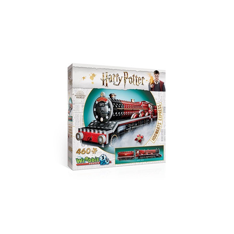 Puzzle - 3D - Casse Tête/Réflexion - Indépendant de la langue - Harry Potter - 460 pièces - Poudlard Express