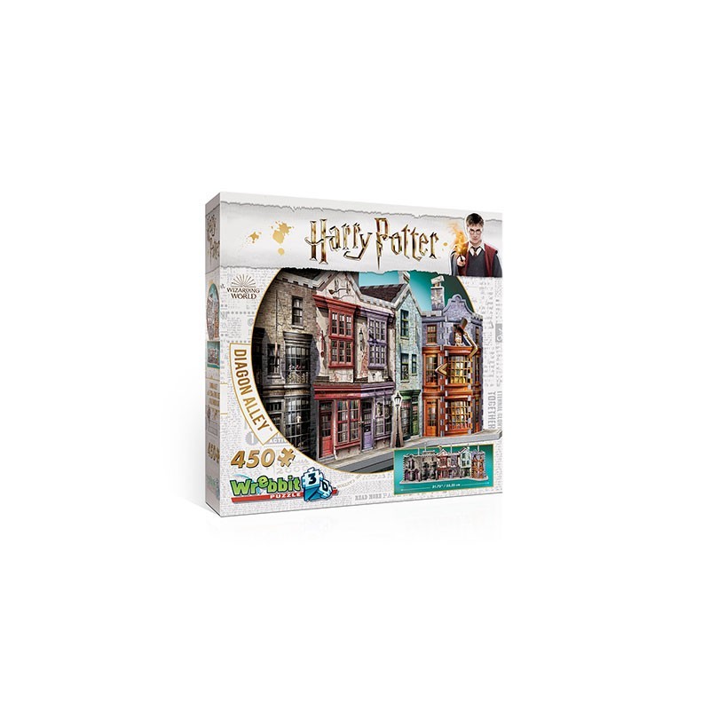 Puzzle - 3D - Rätsel - Indipendente dalla lingua - Harry Potter -  - Diagon Alley