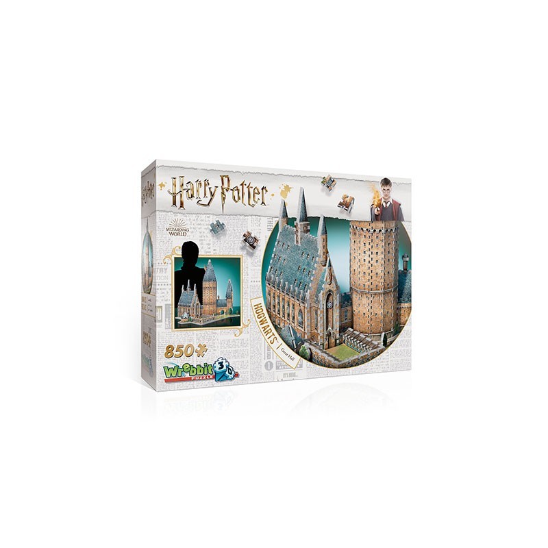 Puzzle - 3D - Casse Tête/Réflexion - Indépendant de la langue - Harry Potter - La Grande salle