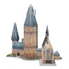 Puzzle - 3D - Casse Tête/Réflexion - Indépendant de la langue - Harry Potter - La Grande salle