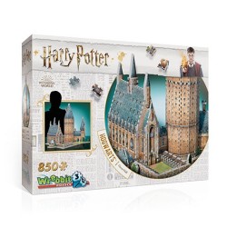 Puzzle - 3D - Casse Tête/Réflexion - Indépendant de la langue - Harry Potter - La Grande salle
