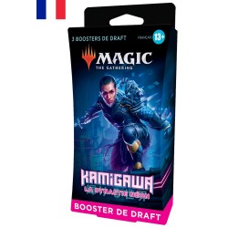 Trading Cards - Draft 3 Boosters Pack - Magic The Gathering - Kamigawa: Neon Dynasty