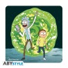 Accessoire Cuisine - Sous-verre - Rick & Morty - Set 4 Emblèmes