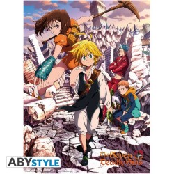 Poster - À plat - Seven Deadly Sins - Groupe
