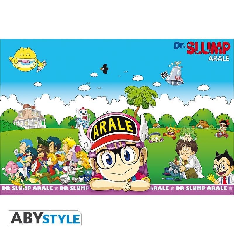 Poster - Arrotolato e termoretraibile - Dr. Slump - Penguin Village