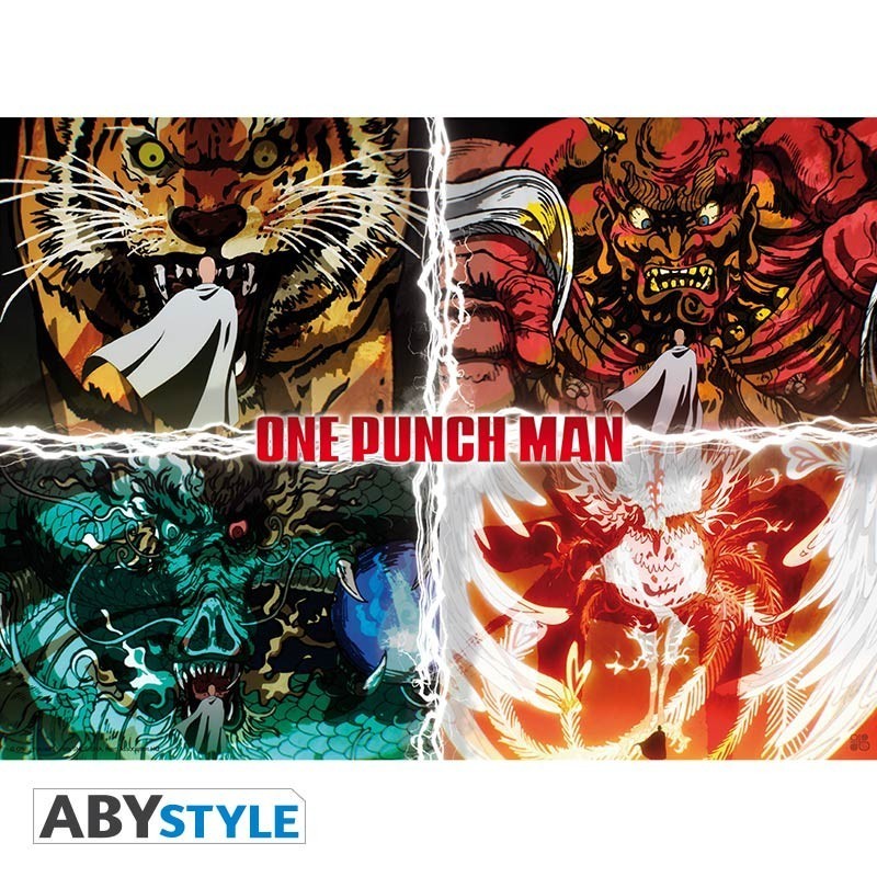 Poster - Piatto - One Punch Man - Disaster Levels