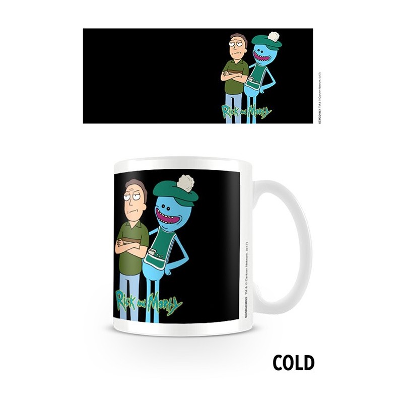 Mug - Thermo-réactif - Rick & Morty - Jerry & Mr. Meeseeks