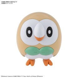 Model - Pokepla - Pokemon - Quick N°10 - Rowlet