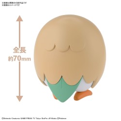 Model - Pokepla - Pokemon - Quick N°10 - Rowlet