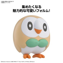 Model - Pokepla - Pokemon - Quick N°10 - Rowlet