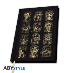 Notebook - Saint Seiya - 12 gold cloth