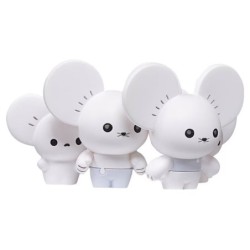 Figurine Statique - Moncollé - Pokemon - (Famille de 4) - Famignol