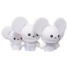 Figurine Statique - Moncollé - Pokemon - (Famille de 4) - Famignol